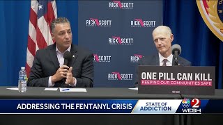 Senator Rick Scott talks fentanyl crisis at Kissimmee roundtable