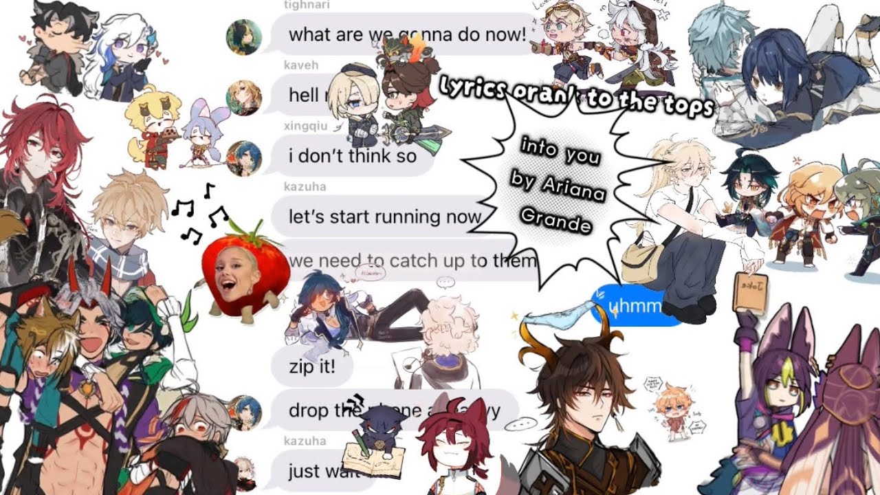 The Bottom’s Lyrics Prank On The Top’s || Genshin Impact Group Chat