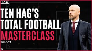 ten Hag Ajax Total Football 4-3-3/4-2-3-1 | 60% Possession and GOALS | Football Manager 2021 Tactics
