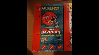 Famous 2004 Topps Bazooka Football- Old School Box Break #13 Wealth