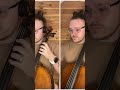 just a lil diddy #song #cello #cellos #celloduet #onecellotwoplayers #cellomusic #twocellos