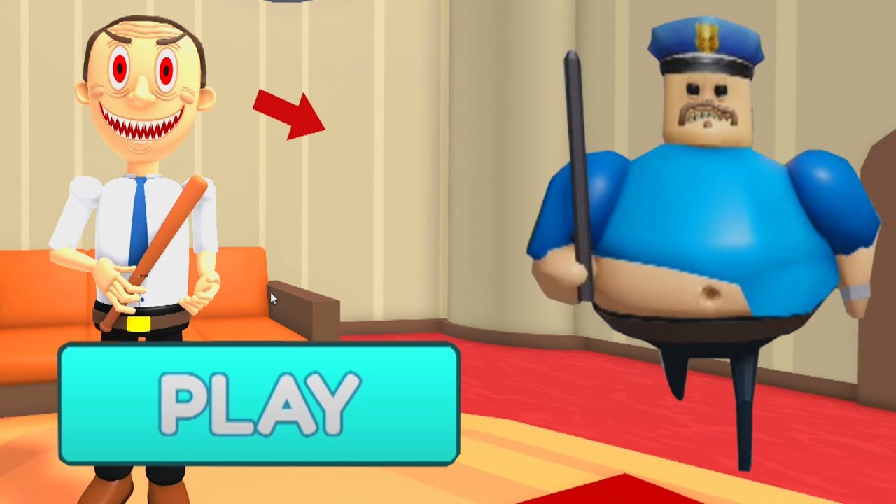 TEAM EVIL DAD ESCAPE!👨 Scary TEAMWORK OBBY Walkthrough FULL GAME 