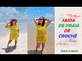 Saída de Praia de Crochê NINA - Passo a Passo Prof. Neddy Ghusmam