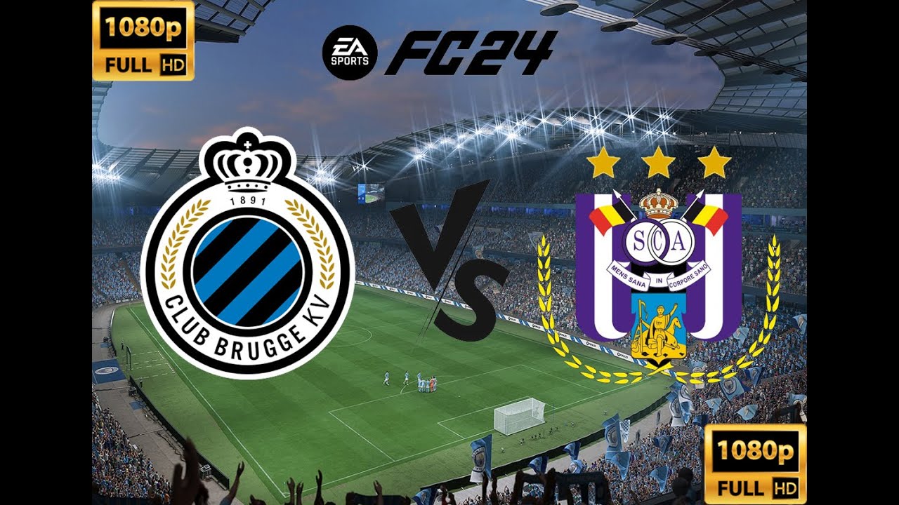 Club Brugge - RSC Anderlecht, EA Sports FC 24