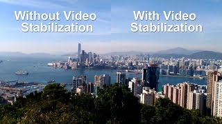 Google Photos 2.13 Video Stabilization SplitScreen Comparison