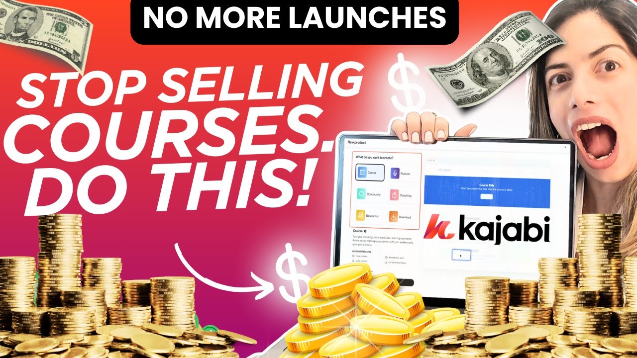 How to Make Money 24/7 while You Sleep with a Kajabi Membership in 2025?  (Tutorial for Beginners)