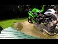 Comment nettoyer et lubrifier la chane de moto sur ninja 300 ninja 400