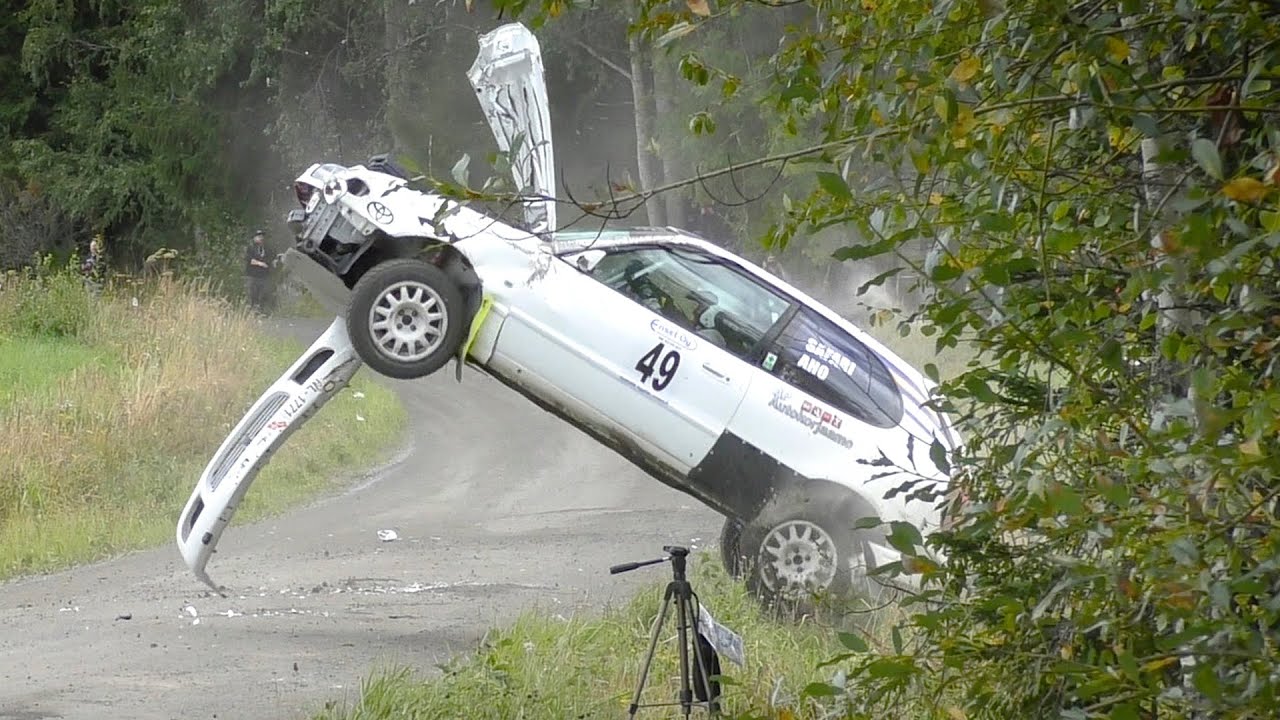 Finnish Rally Crashes & Action 2025