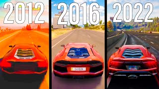 Lamborghini Aventador Racing Game Evolution