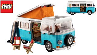 ДОМ НА КОЛЁСАХ 10279 - Отличный набор ЛЕГО Creator Expert Volkswagen T2 Camper Van