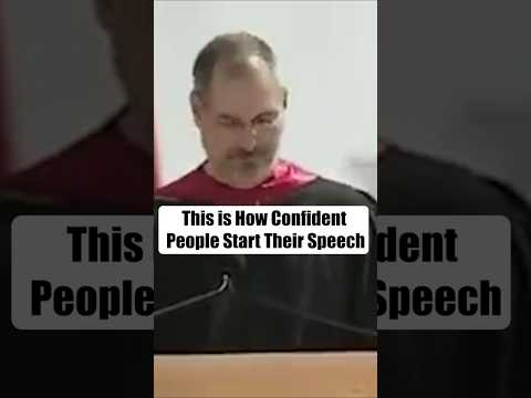 How to Start Your Speech Like Steve Jobs