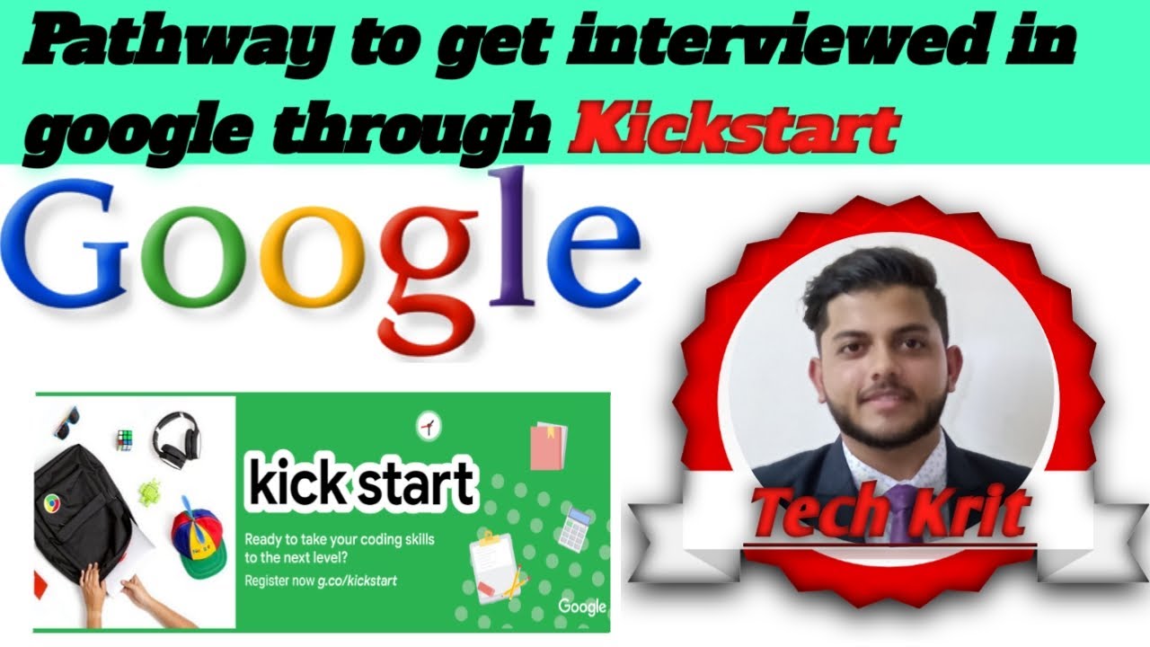 Interview in Google through Kickstart Complete process YouTube