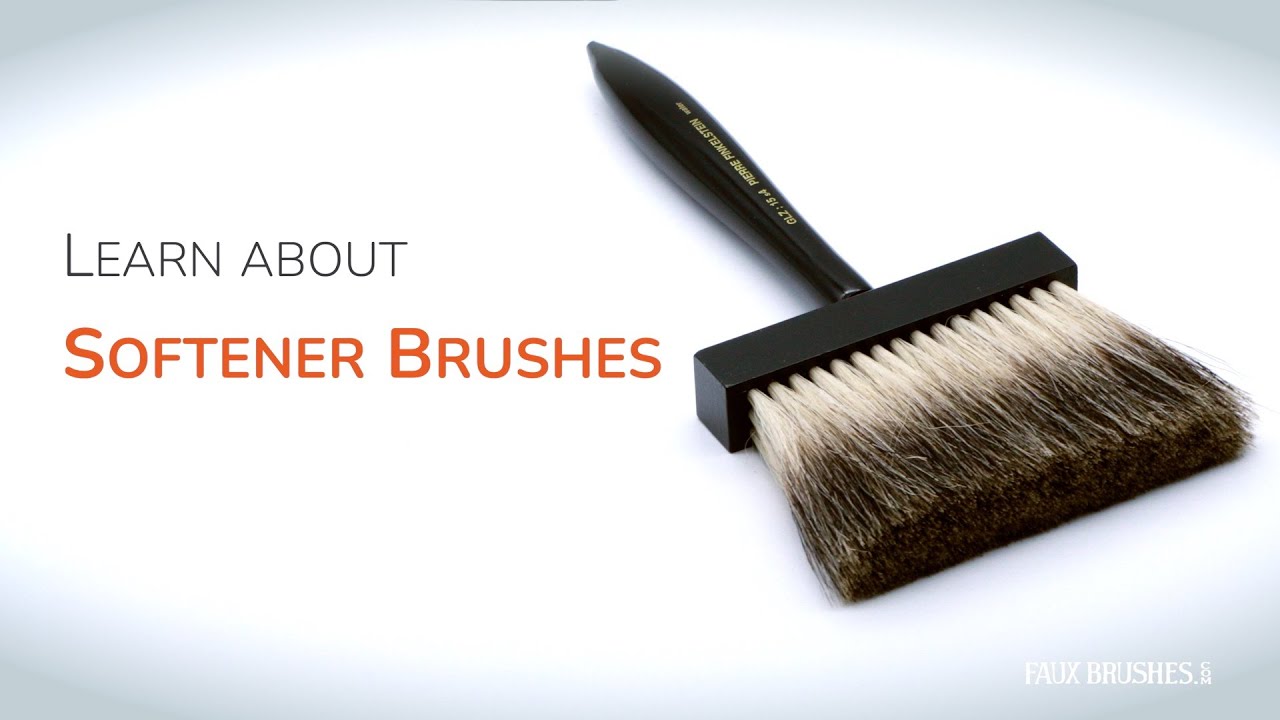 Softener Brushes....for a variety of Decorative Painting Techniques