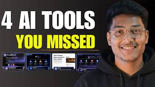 I Tested 4 New AI Tools You Probably Missed