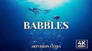 Floating Bubbles | Relaxing Nature Visuals in Slow & Real-Time 4K