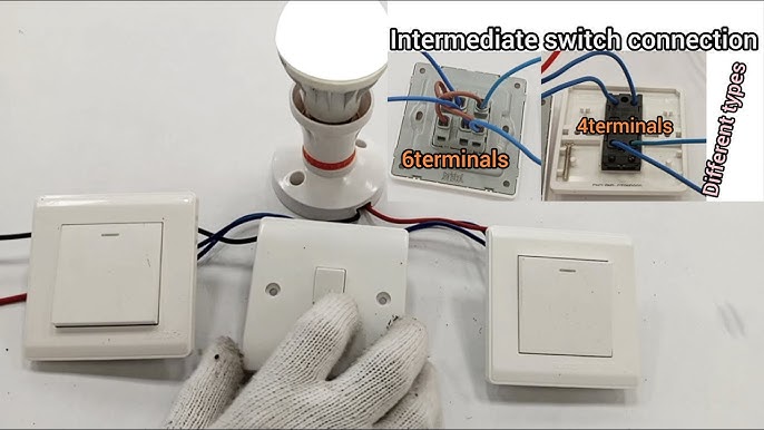 3 switch one light control diagram, three way lighting circuit