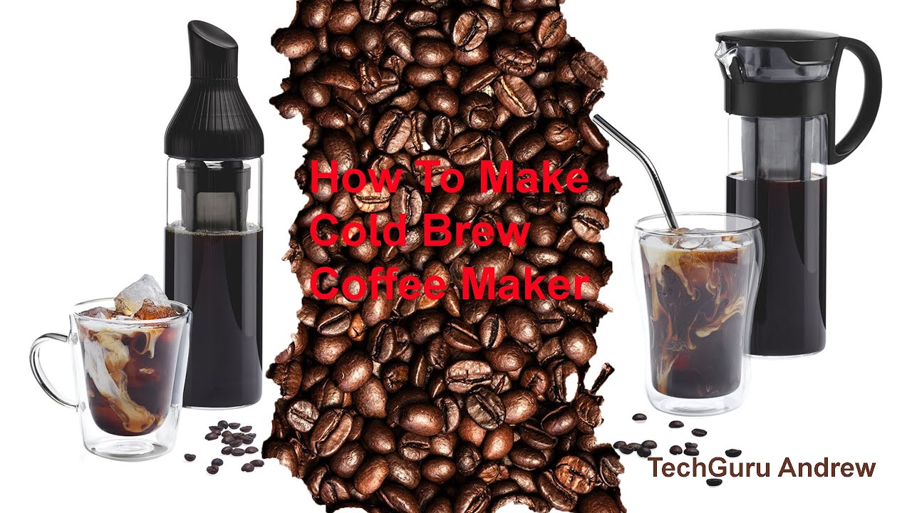 How To Make Cold Brew Coffee Maker ERNESTO YouTube