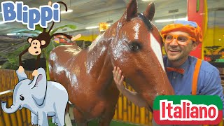 Blippi alla scoperta degli animali della giungla | Blippi in Italiano | Video educativi per bambini