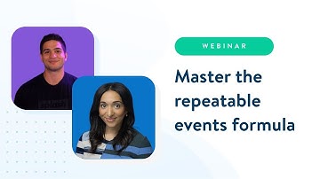 Master the repeatable events formula