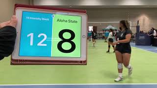 Aloha Summer Classic 2021 ASVBC 14u vs Hi Intensity 14 Black Day 2 Set 1