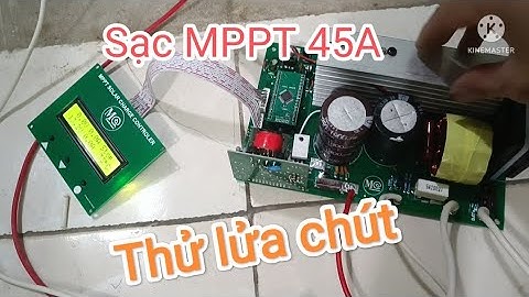 So sánh dòng sạc của sạc MPPT 45A