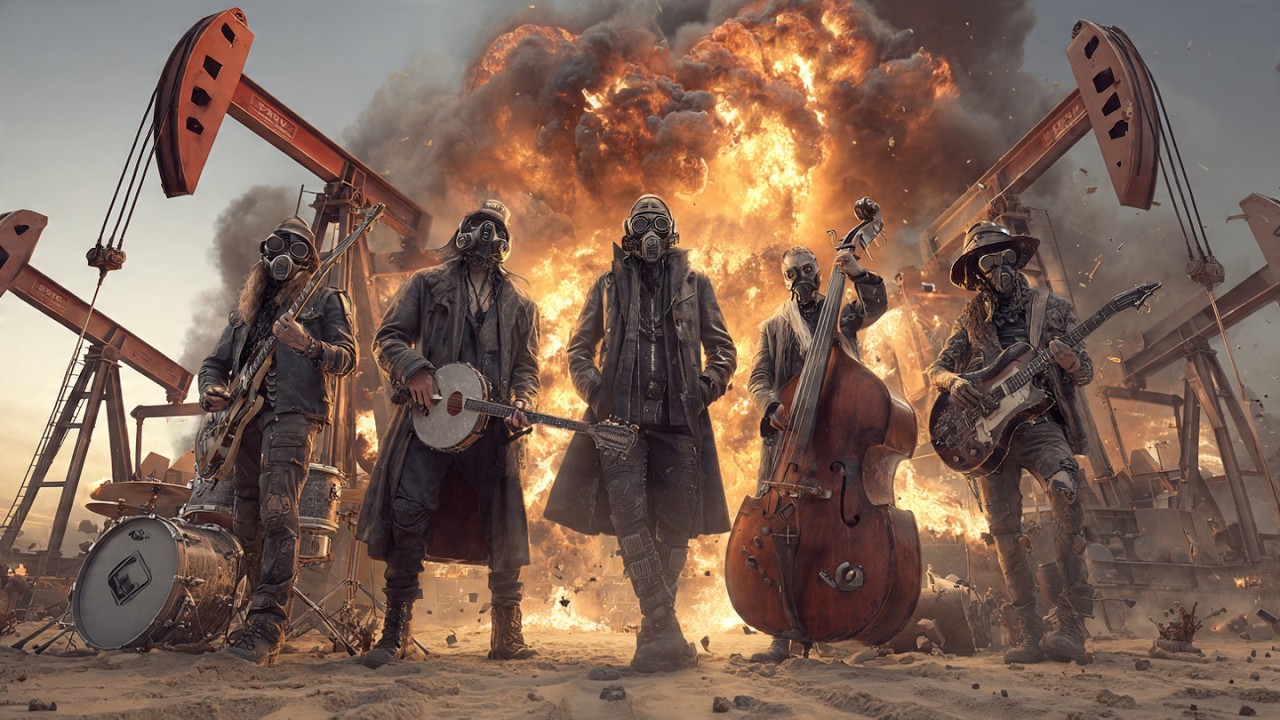 OIL KING 🔥 Dark Outlaw Country Rock | Heavy Banjo & Guitar Anthem