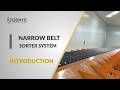 Narrow Belt Sorter System | 3D Operation Demo