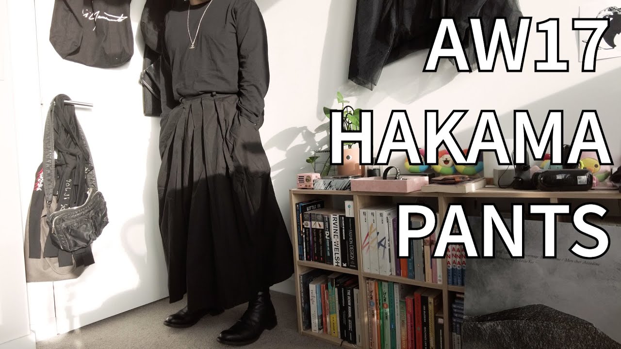 Yohji Yamamoto Pour Homme AW17 Hakama Pants - Review / On body
