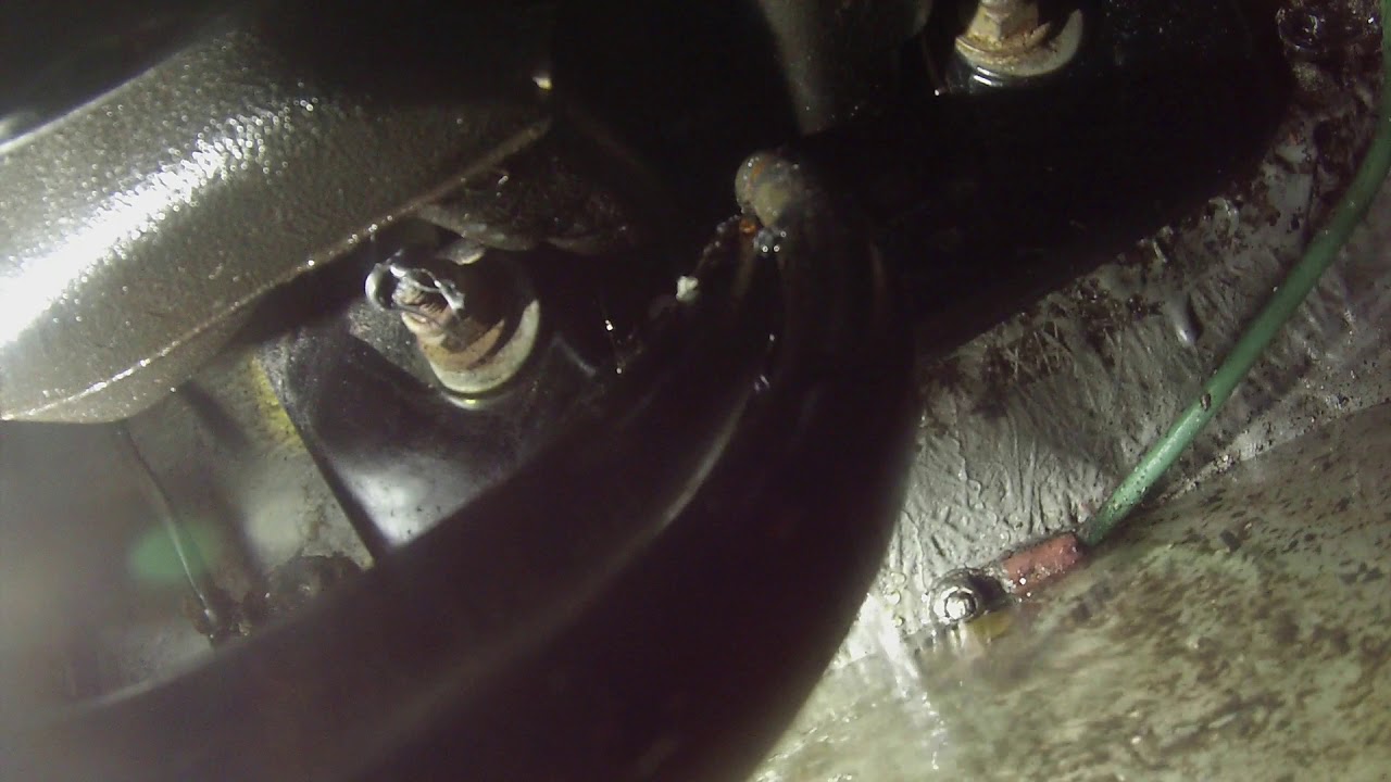 Transom Leak 1997 Searay Sundancer 270 YouTube