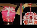 Red and white explosion box | Birthday explosion box | Surprise box | by Shaizain