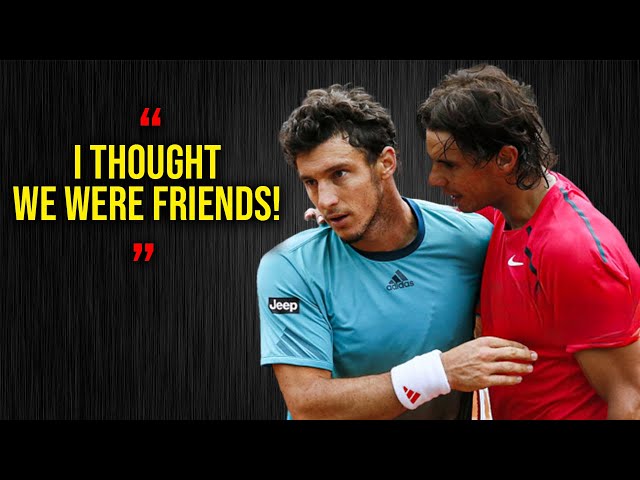 He Was Nadal's Best Friend Until.... (Worst Humiliation in Tennis History) class=