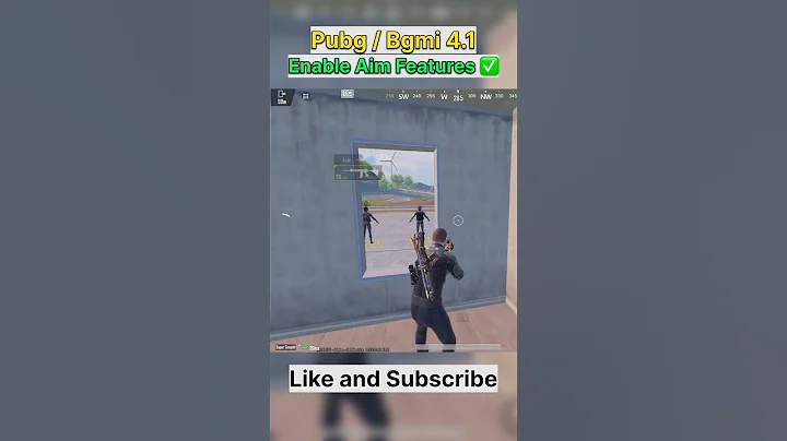 Enable Aim Fearures tips and tricks ✅ #pubgmobile #tipsandtricks 