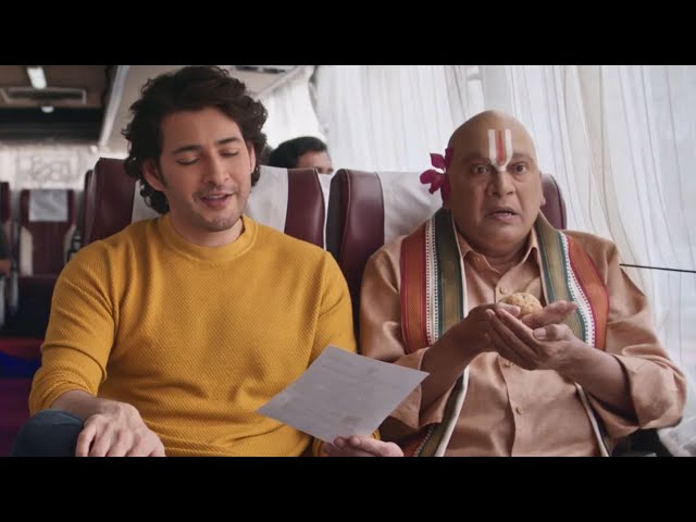Mahesh Babu and Rajendra Prasad Super Fun Ad | Abhibus | Manastars class=