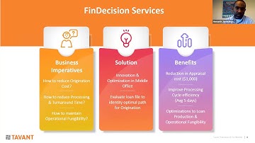 Tavant FinDecision - A Single-click AUS Platform for Encompass by Ellie Mae Webcast