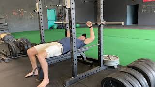 Triphasic Bench Press (isometric)