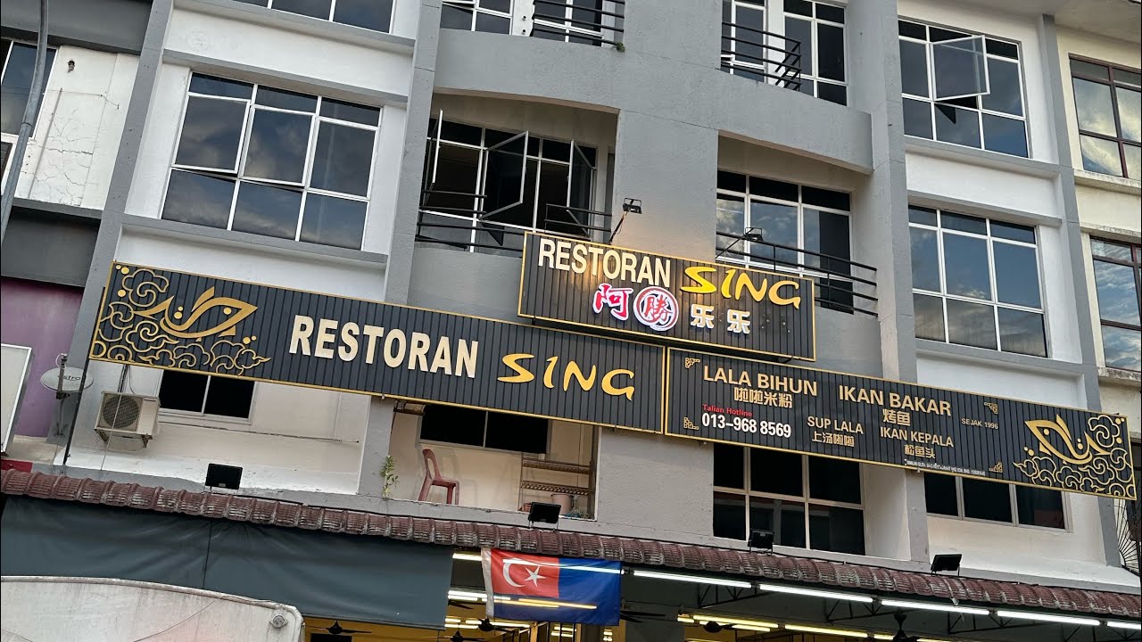 The Best Street Food Lok Lok in Johor Bahru Restoran SING's