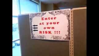 My Halloween Office Decor 2014