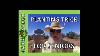 Planting Trick For Seniors - Quick And Easy Pipe Planting