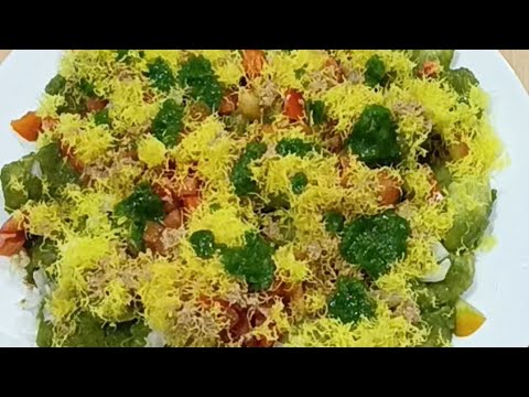 4 उबले हुए आलू से 👌बनाई हरा भरा चाट 😋खा कर मजा आ गया #recipe #food