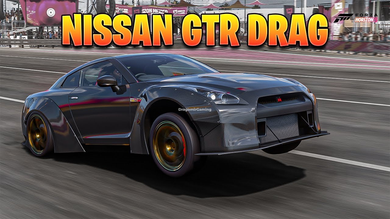 Nissan GTR R35 DRAG Tune Forza Horizon 5