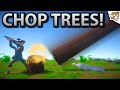 Tree Chopping Mechanics and Effects