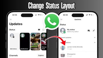 How to Change WhatsApp Status Layout?