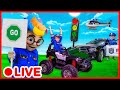 🔴 LIVE | VOITURES DE POLICE ET JOUETS | Les enfants font semblant de jouer ! ⛑ Kidibli