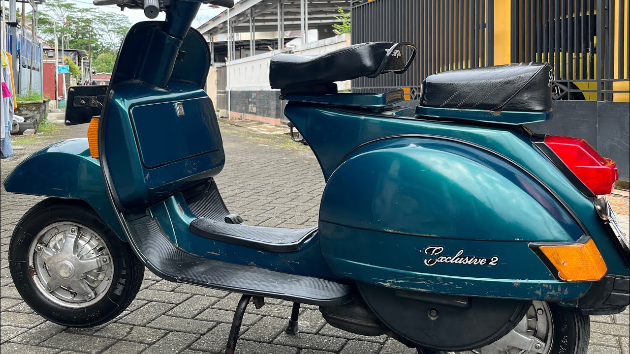 Vespa P150X Exclusive 2 tahun 2004 Original