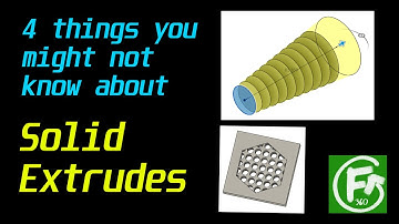 Fusion 360 | 4 things you might not know about solid extrudes