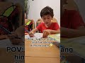 Assignment time ganito kami araw-araw po #Assignment #pinay #austria ang anak