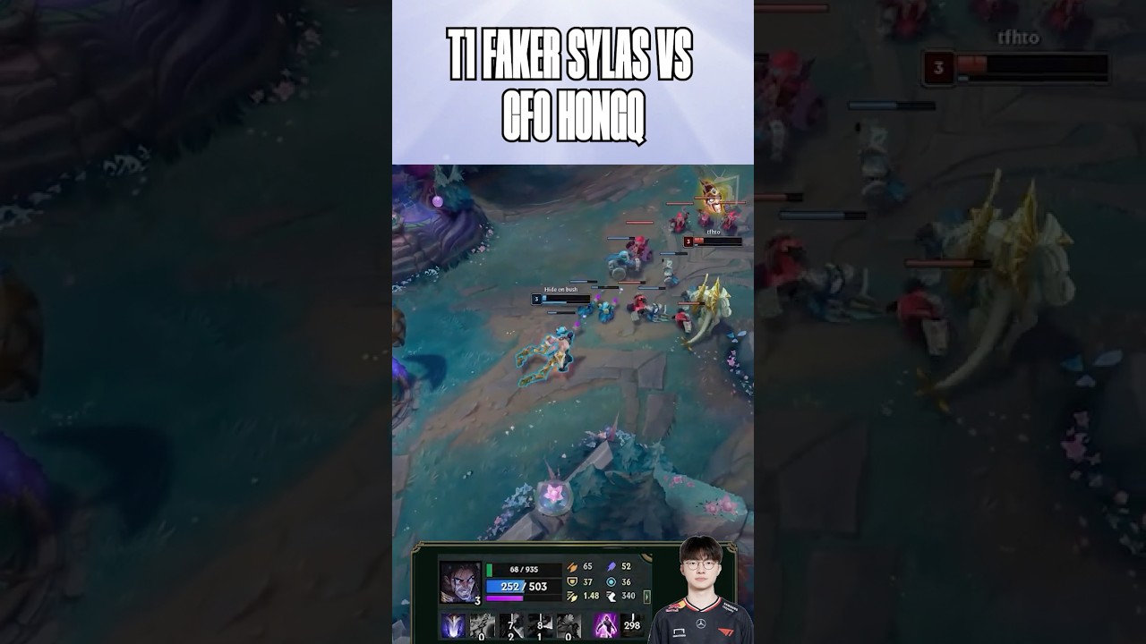 T1 FAKER SYLAS VS CFO HONGQ