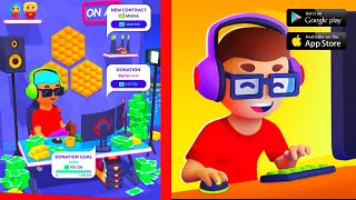 IDLE STREAMER: Gameplay Walkthrough (Android/IOS) screenshot 2