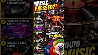 You Won’t Believe How Vinyl Records Are Made #shorts