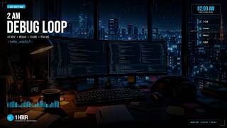 2:00 AM Coding Session 💻 Lofi Beats to Debug / Code / Deep Work [1080p 1 HOUR]